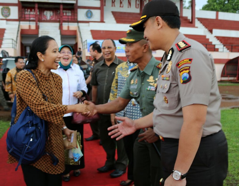 Kunjungan kerja Menteri BUMN ke Trenggalek. Foto dok. prspen081