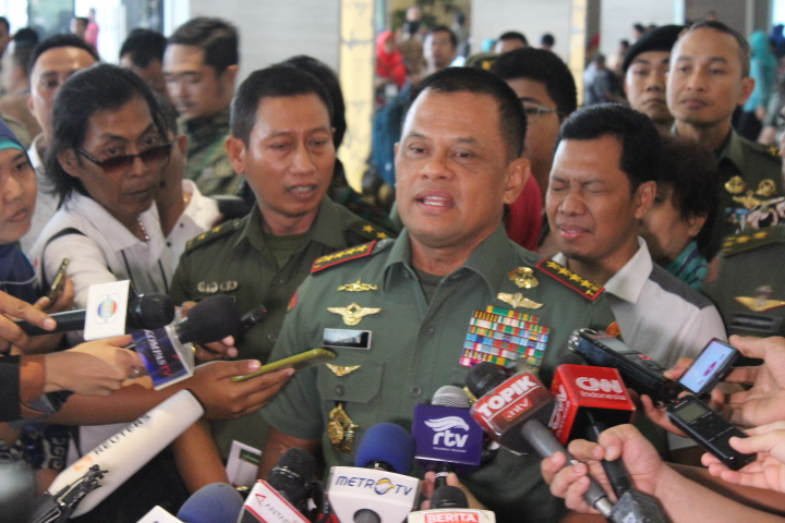 Panglima TNI Jenderal TNI Gatot Nurmantyo/Foto Andika/NUSANTARAnews