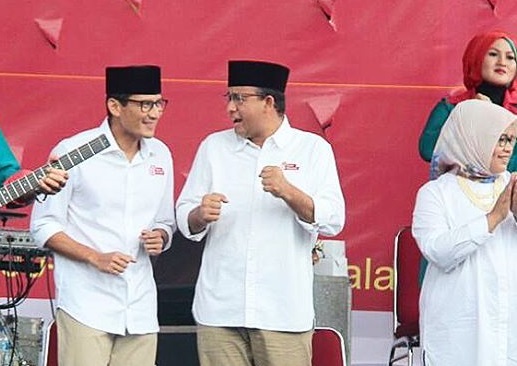 Anies-Sandi/Foto dok @aniesbaswedan