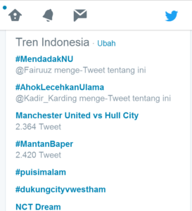 Mendadak NU Menjadi Tranding Topic Indonesia. Foto croup Nusantaranews