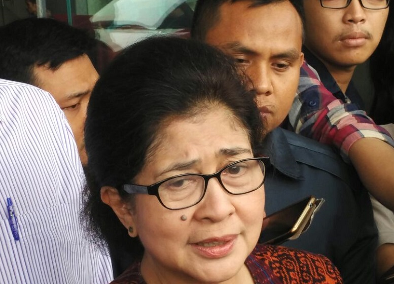 Menteri Kesehatan (Menkes) RI, Nila Djuwita F. Moeloek/Foto Fadilah/Nusantaranews