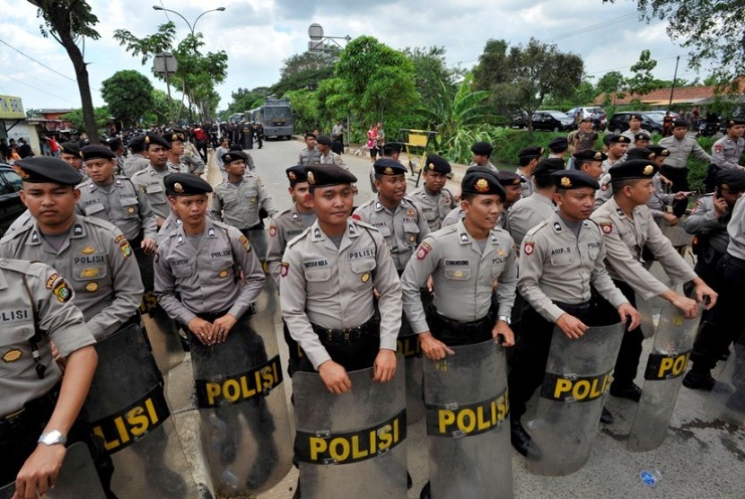 Sejumlah Polisi/Foto Ilustrasi/Istimewa