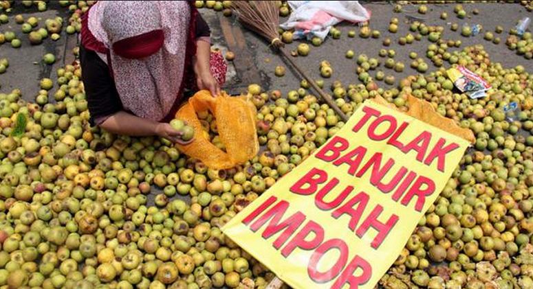 Tolak Buah Impor/Foto via indobarian