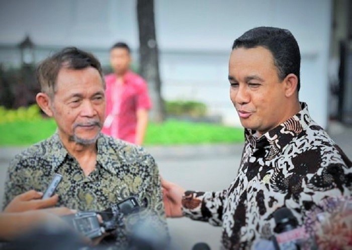 Goenawan Mohamad dan Anies Baswedan/Foto: Dok. Antara Photo