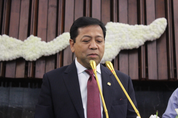 Setya Novanto/Foto Andika/Nusantaranews