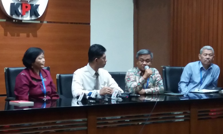 Forum Rektor Indonesia dan Guru Besar Antikorupsi ke KPK/Foto Restu Fadilah/Nusantaranews.jpg