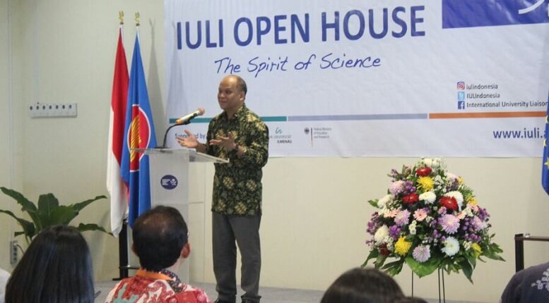 Ilham A Habibie dalam acara IULI Open House/Foto Dok. Pribadi