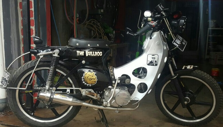 Modifikasi Motor The Bulldog/Foto Dok. Pribadi/Nusantaranews