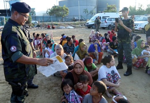 Para TKI Ilegal di Sabah/Foto Eddy Santry/Nusantaranews