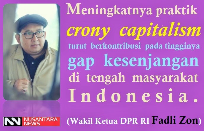 Praktik Crony Capitalism Perbengkak Gap Kesenjangan Rakyat Indonesia/Ilustrasi: NUSANTARAnews