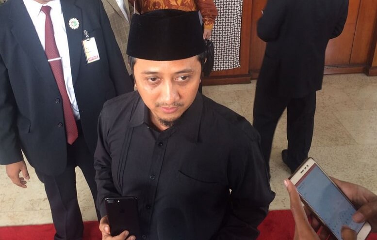 Ustad Yusuf Mansur di Gedung DPR/Foto Dok. Humas DPR RI