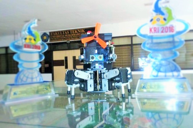 Robot Pemadam Kebakaran UMM Siap Berkompetisi di Kontes Robot Internasional AS/Foto: DOK. UMM