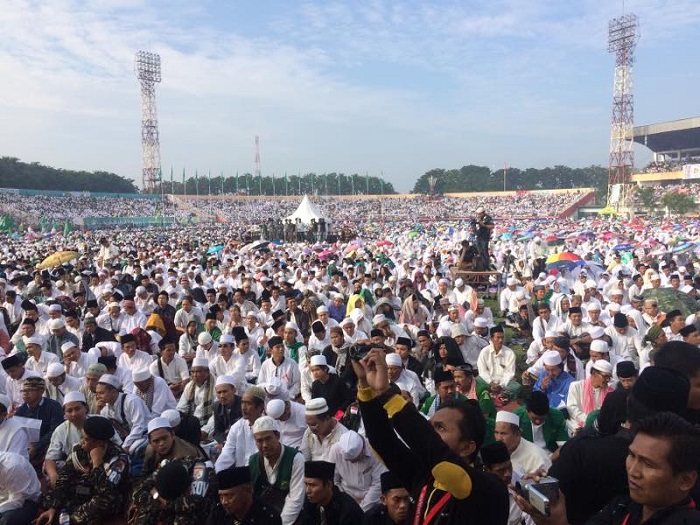 Doakan Bangsa, PWNU Jatim Keluarkan Maklumat. Foto Tri Wahyudi