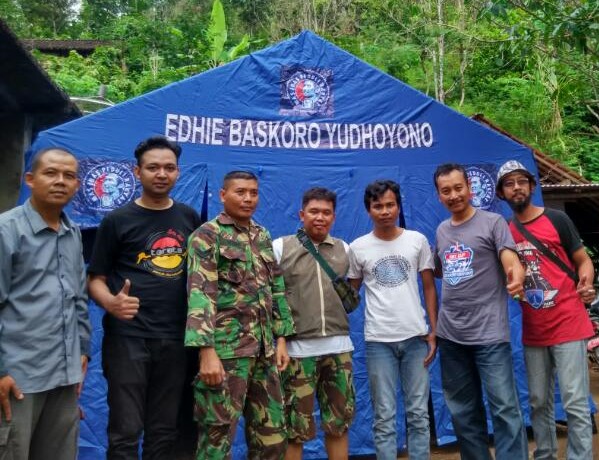 Dirikan Posko Bencana, Ibas Ajak Seluruh Elemen Berikan Atensi Maksimal. Foto Muh Nurcholis