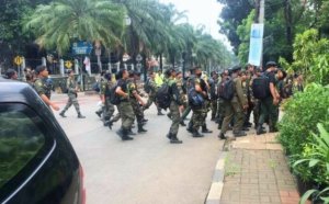 Ribuan Anggota Banser Gelar Apel Kebangsaan Di Ragunan. Foto Istimwa