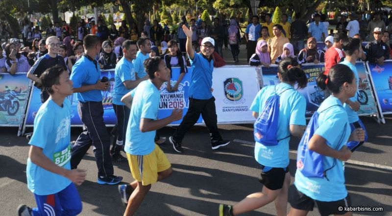 Lomba lari/Foto via kabarbisnis/Nusantaranews