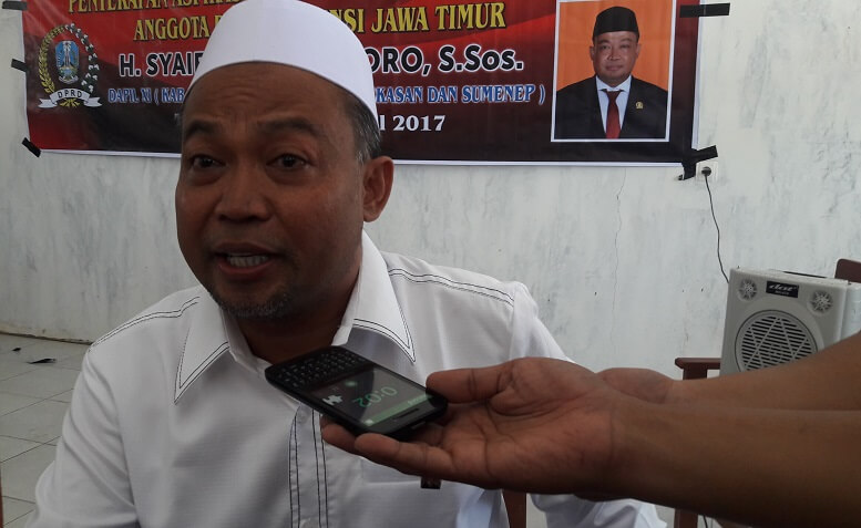 anggota DPRD Jatim Syaifuddin Asmoro/Foto Tri Wahyudi/nusantaranews