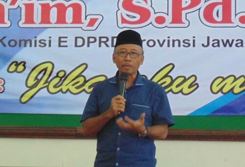 Wakil Ketua Komisi E DPRD Jawa Timur, Suli Da'im. Foto Muh Nurcholis