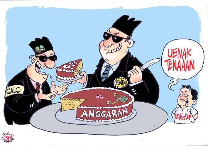 Ilustrasi Kebobrokan Elit Politik/Foto via acehstu/Nusantaranews