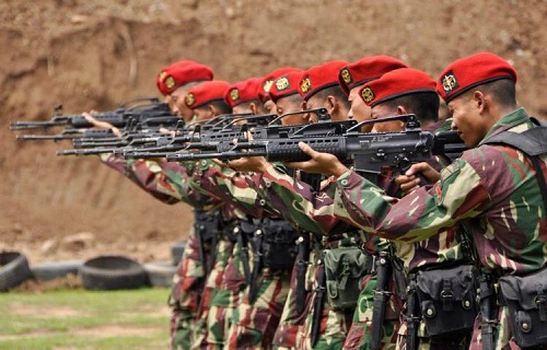 Pakai Senjata Buatan Pindad, Indonesia Juara Tembak di Australia. Foto: Dok. Militer One