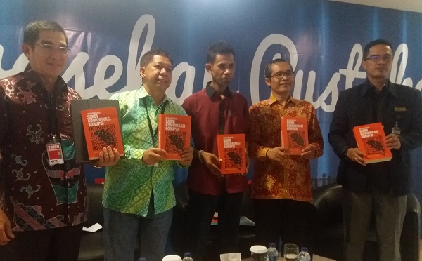 Peluncuran buku dilaksanakan di Gedung KPK/Foto Restu Fadilah/Nusantaranews