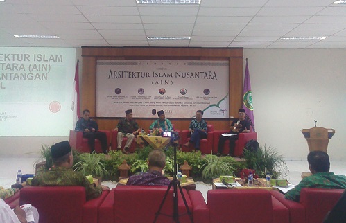 Seminar Arsitektur Islam Nusantara, Sabtu (06/05/2017). Foto Tri Muryani