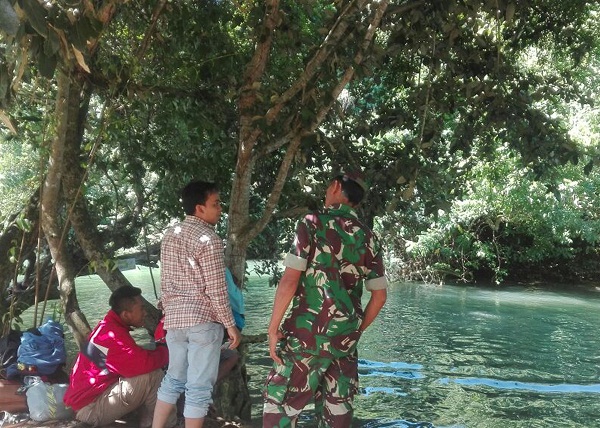 Pemantauan di area Pantai Pangi/Foto Dok. Pribadi/Nusantaranews