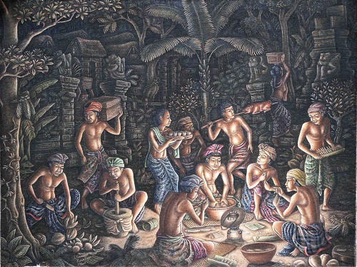 I Ketut Triguna “Gotong Royong”. Foto: Tari Gallery