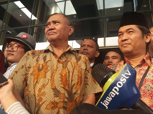 Ketua KPK, Agus Rahardjo. Foto Restu Fadilah/ NUSANTARAnews.co