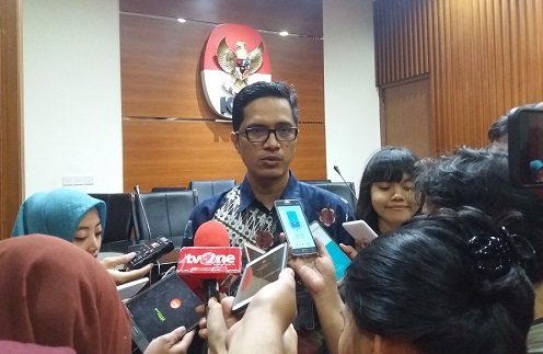 Kabiro Humas KPK, Febri Diansyah. Foto Restu Fadilah/ NUSANTARANEWS.CO