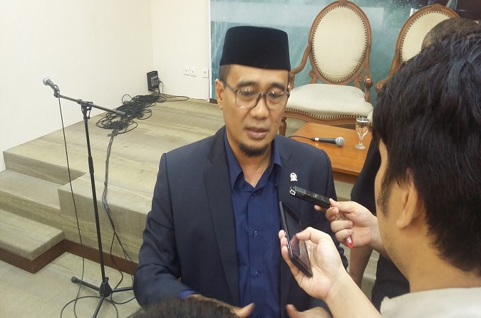 Anggota DPR RI Fraksi Hanura, Dadang Rusdiana. (Foto: Nusantaranews/Ucok Al Ayubbi)