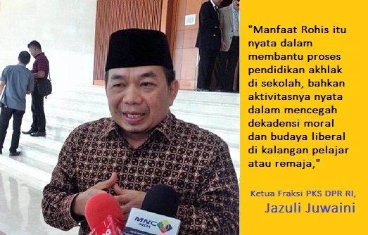 Ketua Fraksi Partai Keadilan Sejahtera (PKS) di DPR RI, Jazuli Juwaini/Foto Deni/NUSANTARAnews