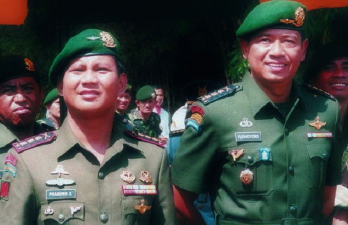 SBY dan Prabowo Ketika Masih Kolonel. Foto: Dok. Istimewa