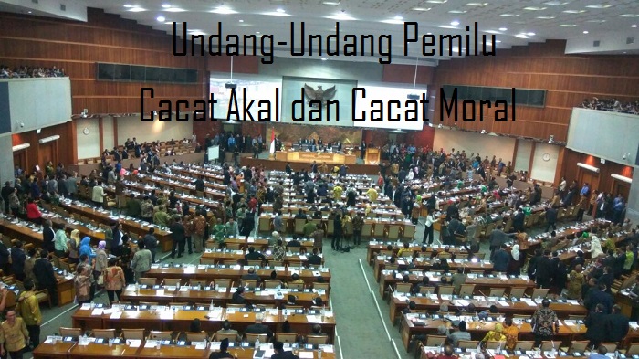 Sidang Paripurna Perppu Pemilu. Foto Cah Gembul/Istimewa