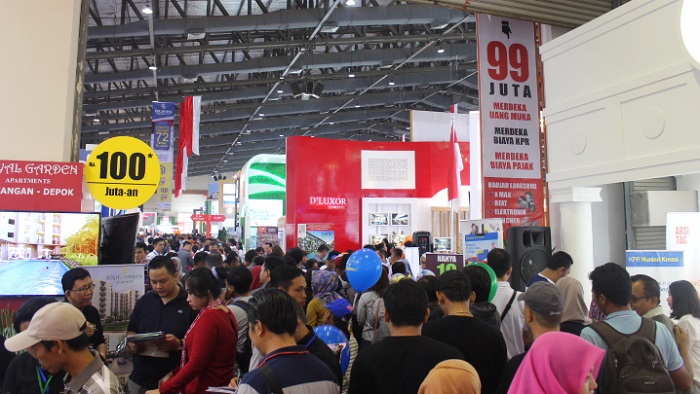 pameran perumahan Indonesia Property Expo (IPEX) 2017 di JCC. Foto Richard Andika/ NUSANTARANEWS.CO