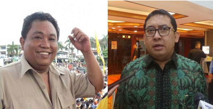 Arief Poyuono dan Fadli Zon/Foto Nusantaranews/Istimewa