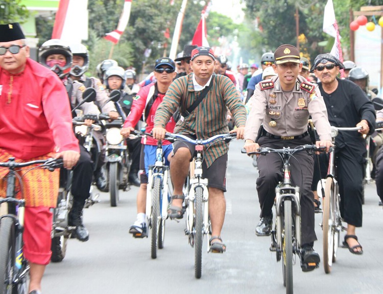 Gowes Nusantara di Blitar/Foto Dok. Pribadi/Nusantaranews