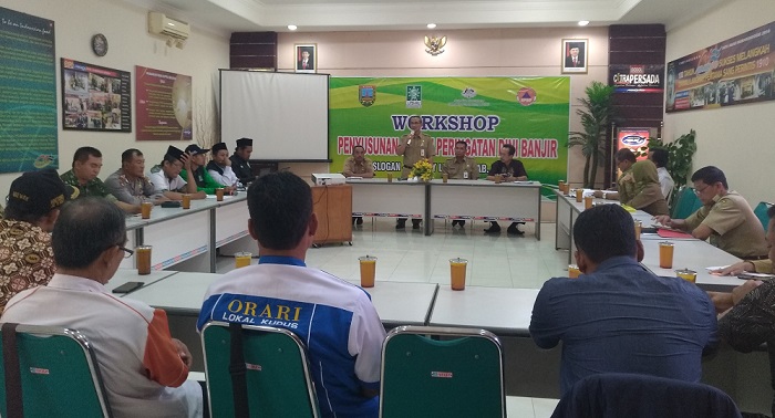 LPBI NU gelar workshop penyusunan sistem peringatan dini banjir tingkat kabupaten Kudus. Foto: Panitia/ NusantaraNews.co