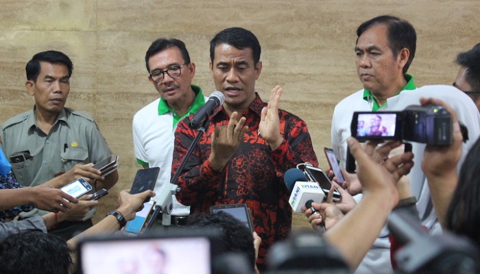 Menteri Pertanian (Mentan) Amran Sulaiman. Foto Richard Andika/ NusantaraNews.co