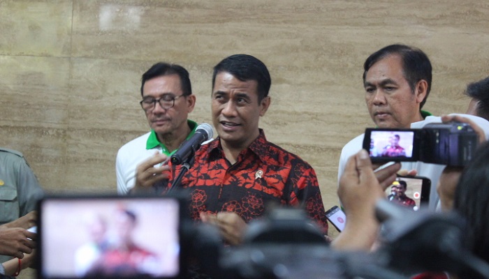 Menteri Pertanian (Mentan) Amran Sulaiman. Foto Richard Andika/ NusantaraNews.co