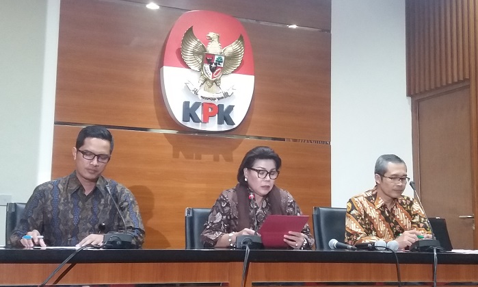 Para Pimpinan KPK. (Foto Restu Fadilah/ Nusantaranews.co)