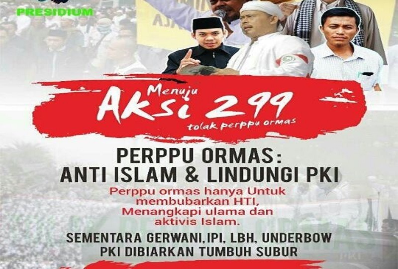 Poster seruan atau ajakan aksi 229. (Foto: Istimewa)