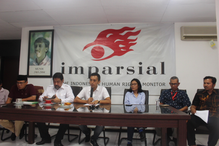 Direktur Imparsial Al Araf. (Foto Andika/Nusantaranews)