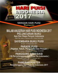 Poster/Pamflet HPI 2017. Foto: Panitia HPI 2017/Istimewa