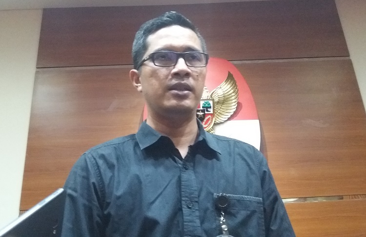 Jubir KPK Febri Diansyah/Foto Restu Fadilah/Nusantaranews