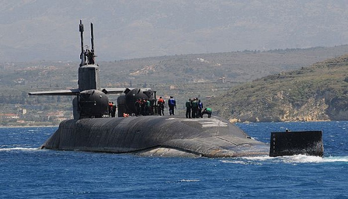 Kapal selam rudal kelas menengah Ohio USS Florida. (Foto: U.S Navy)