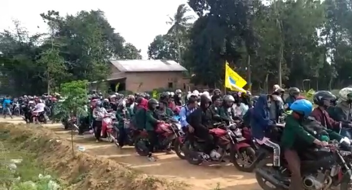 MAPABA PMII Raden Intan Lampung/Foto Echa/Nusantaranews