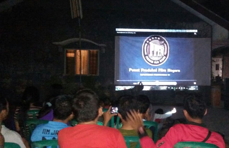 Nobar Film PKI di Jember/Foto Sis/Nusantaranews