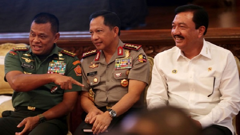 Panglima TNI, Kapolri dan KBIN