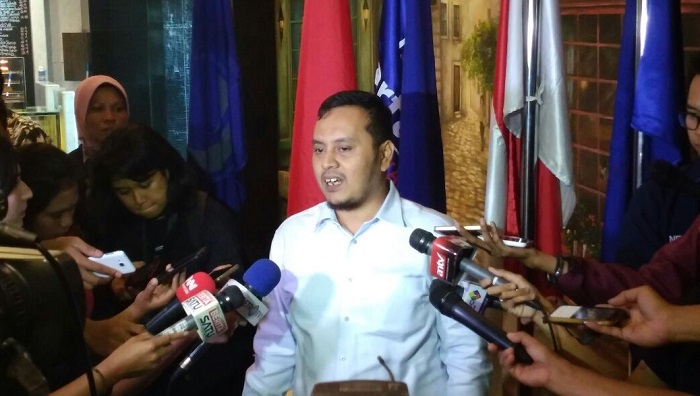 Ketua DPP bidang Informasi dan Komunikasi, Willy Adhitya. Foto Ucok Al Ayubby/ NusantaraNews.co